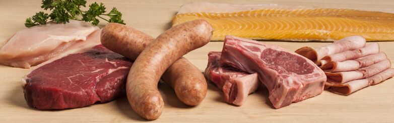 Če imate cistitis, je treba iz prehrane izključiti nekatere vrste mesa in rib.